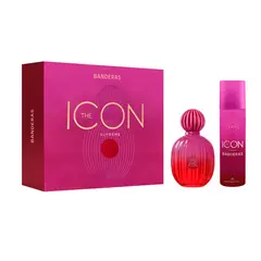 ANTONIO BANDERAS - Set The Icon Supreme Eau De Parfum Intense For Women 100 Ml + 24H Deodorant Spray For Women 150 Ml