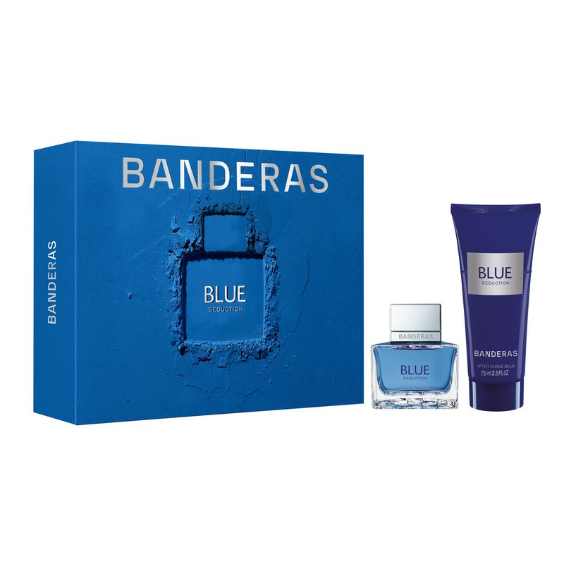 ANTONIO BANDERAS - Set Blue Seduction For Men Eau De Toilette 50 Ml + Aftershave Balm 75 Ml Antonio Banderas