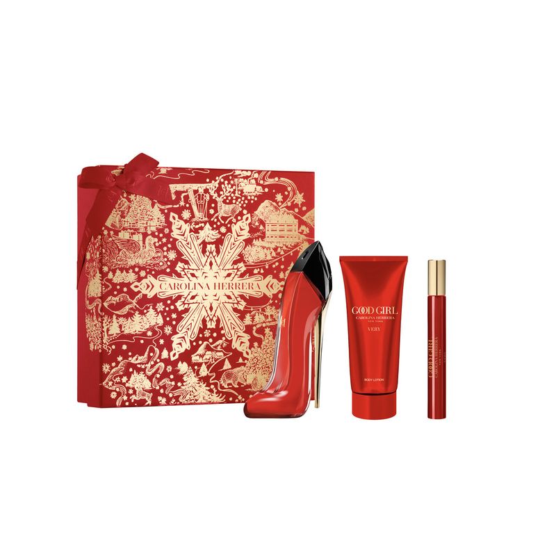 CAROLINA HERRERA - Set Very Good Girl Eau De Parfum 80 Ml + Body Lotion 100 Ml + Eau De Parfum 10 Ml Carolina Herrera