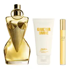 JEAN PAUL GAULTIER - Set Gaultier Divine Eau De Parfum 100 Ml + Lotion Pour Le Corps Body Lotion 75 Ml + Eau De Parfum 10 Ml
