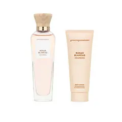 ADOLFO DOMINGUEZ - Set Aguafresca Rosas Blancas Eau De Toilette 120 Ml + A Fresca Rosas Blancas Hidrating Body Lotion 75 Ml