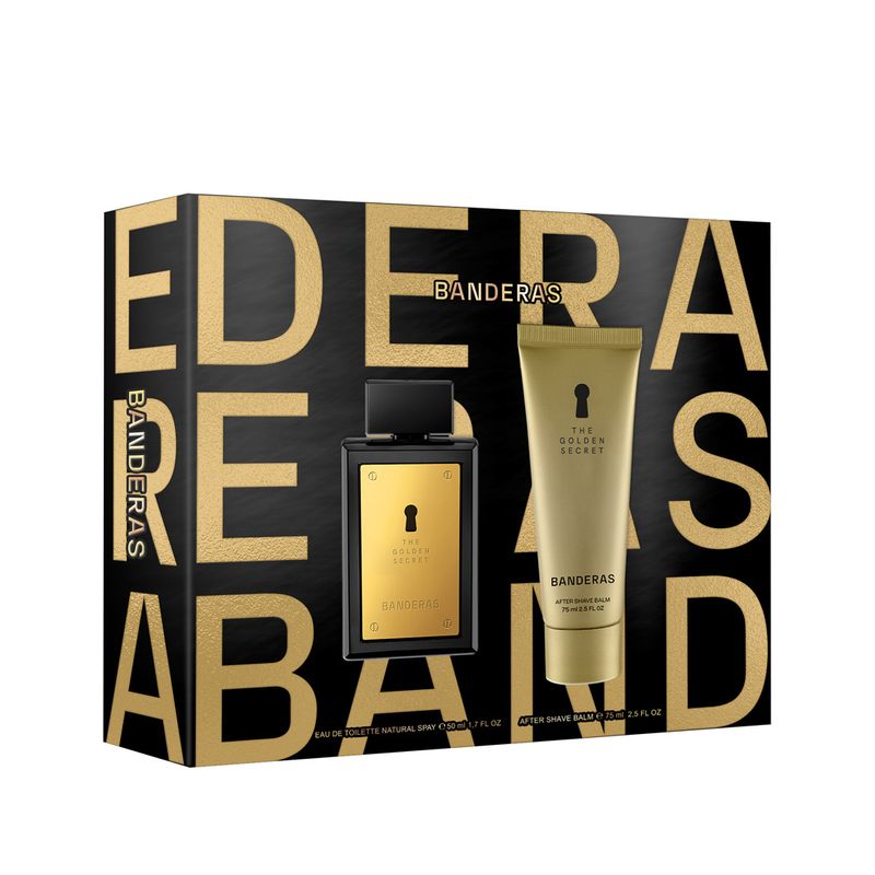 ANTONIO BANDERAS - Set The Golden Secret Eau De Toilette 50 Ml + Aftershave Balm 75 Ml Antonio Banderas