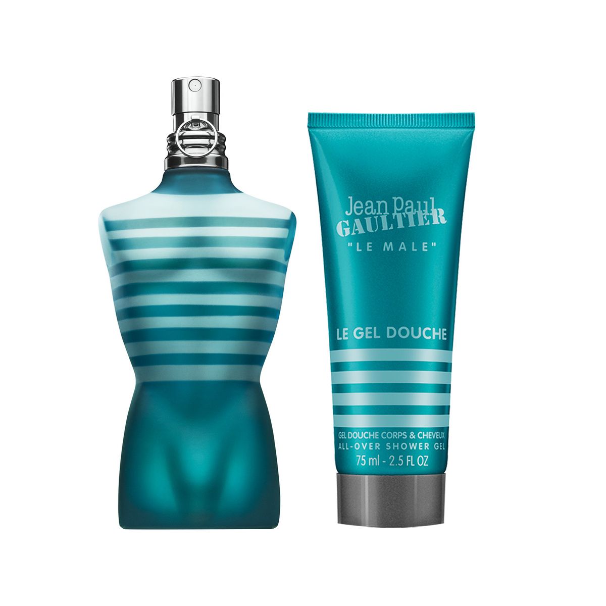 JEAN PAUL GAULTIER - Set Le Male Eau De Toilette 75 Ml + All-Over Shower Gel 75 Ml Jean Paul Gaultier