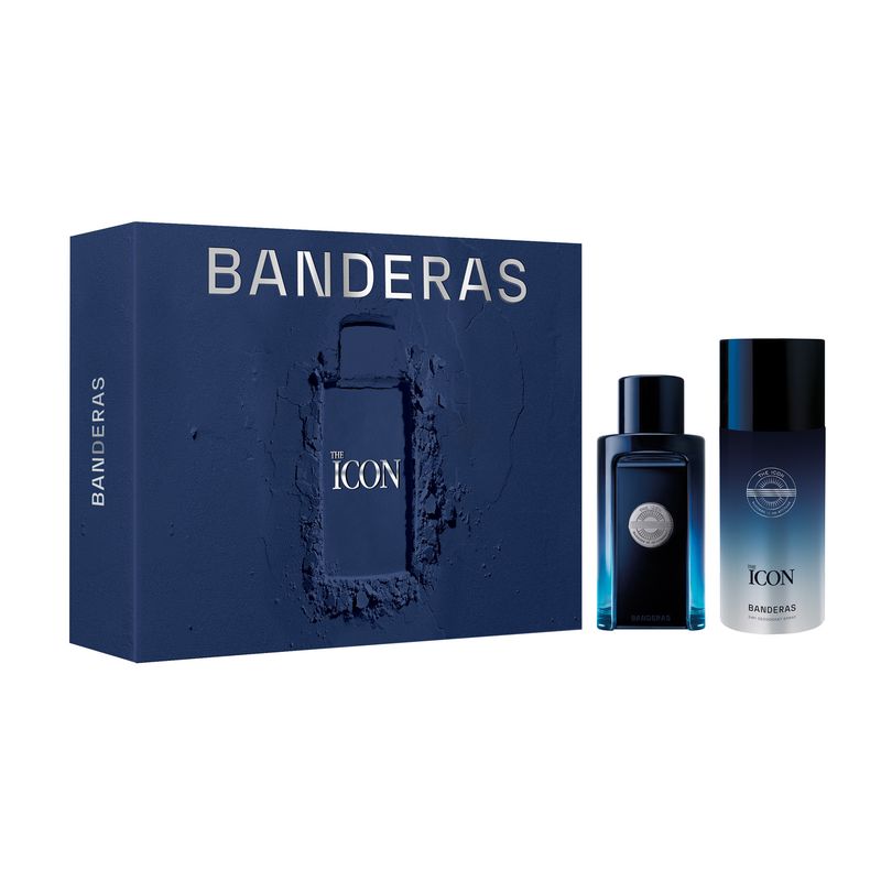 ANTONIO BANDERAS - Set The Icon Eau De Toilette 100 Ml + 24H Deodorant Spray 150 Ml Antonio Banderas