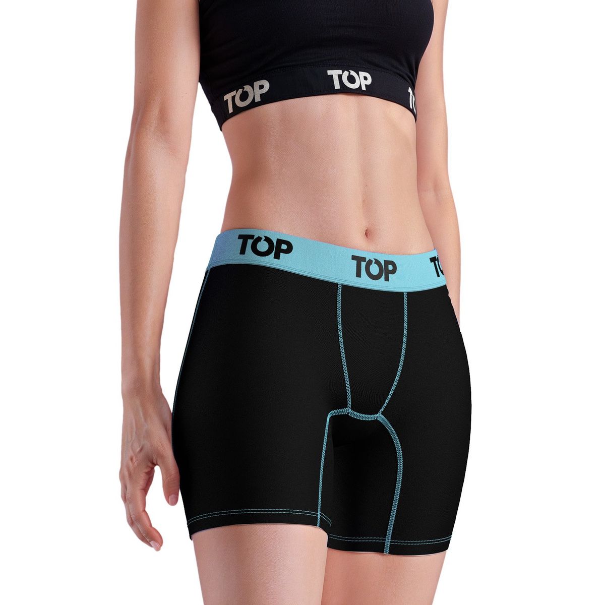 TOP - Pack de 3 Bóxer Medio Algodón Mujer Top