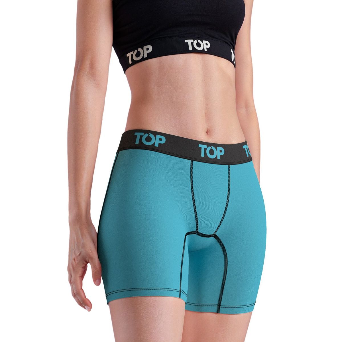 TOP - Pack de 3 Bóxer Medio Algodón Mujer Top