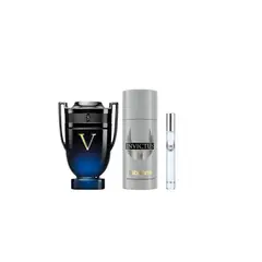 RABANNE - Set Invictus Victory Elixir Parfum Intense 100 Ml + Deodorant 150 Ml + Eau De Toilette 10 Ml