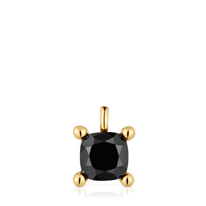 TOUS - Colgante Color Black Cushion Mujer Tous
