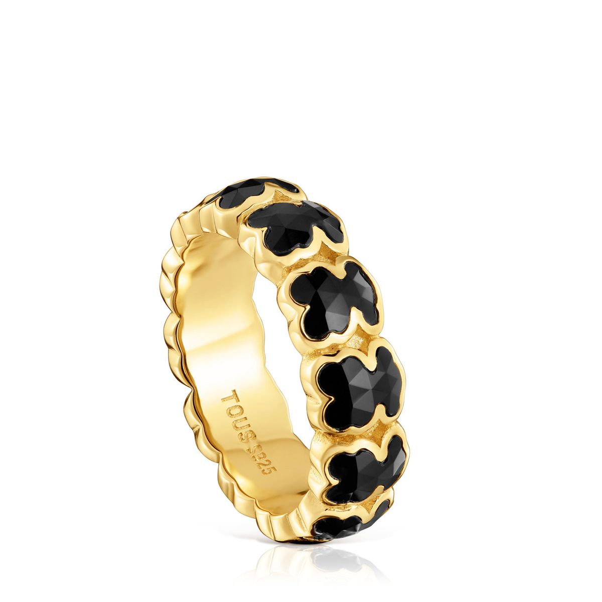 TOUS - Anillo Bañado en Oro Mujer Tous