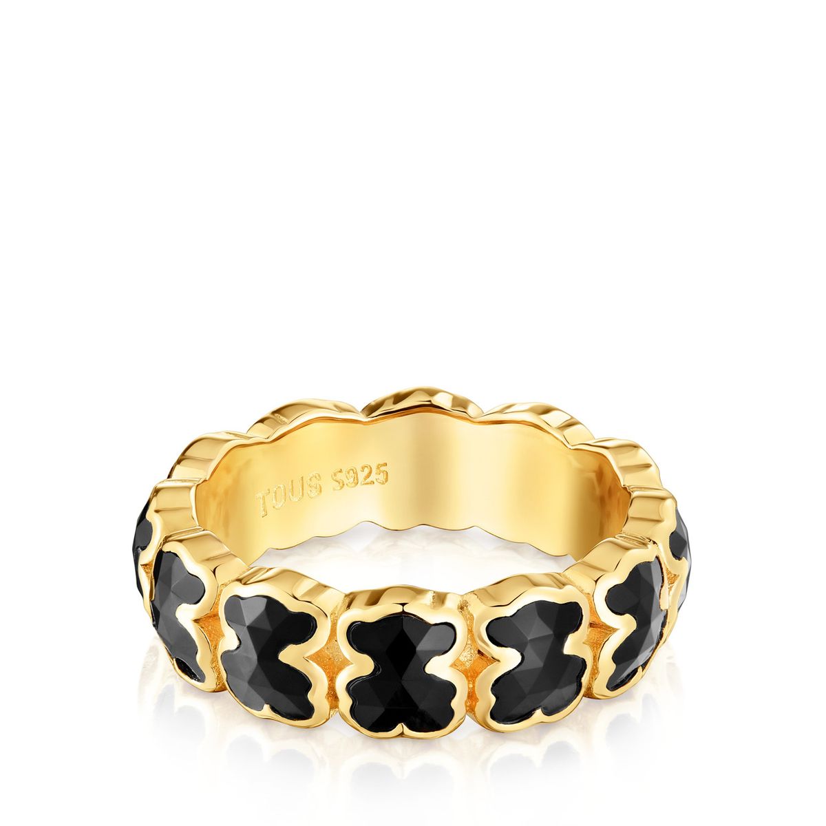 TOUS - Anillo Bañado en Oro Mujer Tous