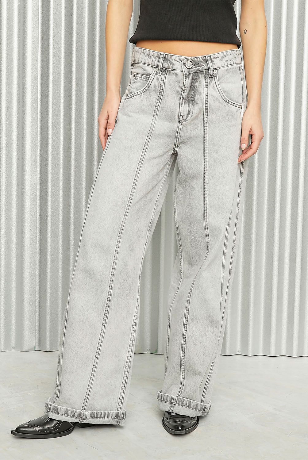 AMERICANINO - Jeans Baggy Mujer Americanino