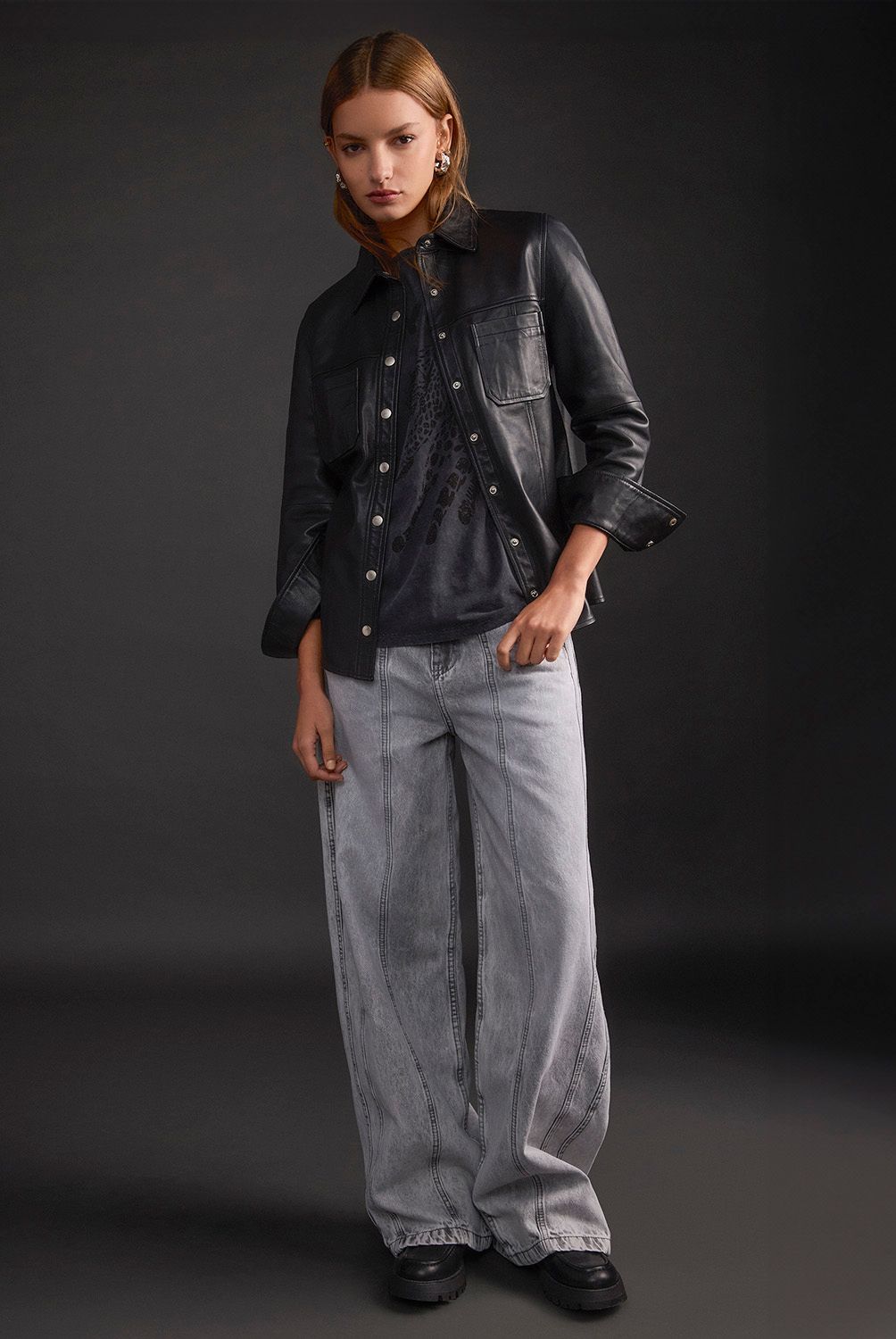 AMERICANINO - Jeans Baggy Mujer Americanino