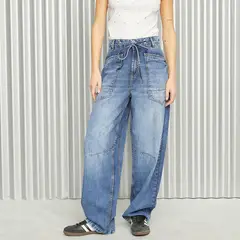 AMERICANINO - Jeans Baggy Mujer