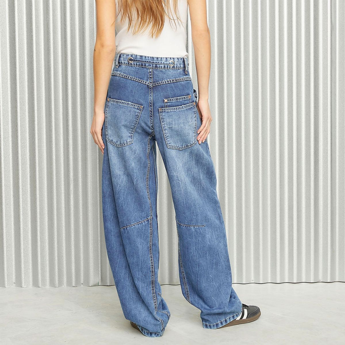 AMERICANINO - Jeans Baggy Mujer Americanino