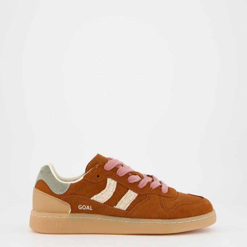 COOLWAY - Goal Zapatilla Urbana Mujer Rojo Coolway
