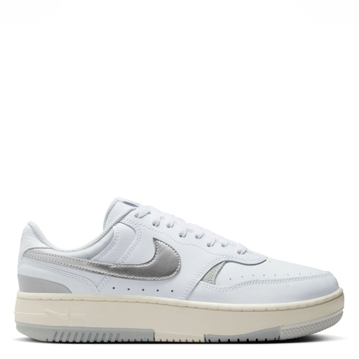 NIKE - Gamma Force Zapatilla Urbana Mujer Cuero Blanco Nike