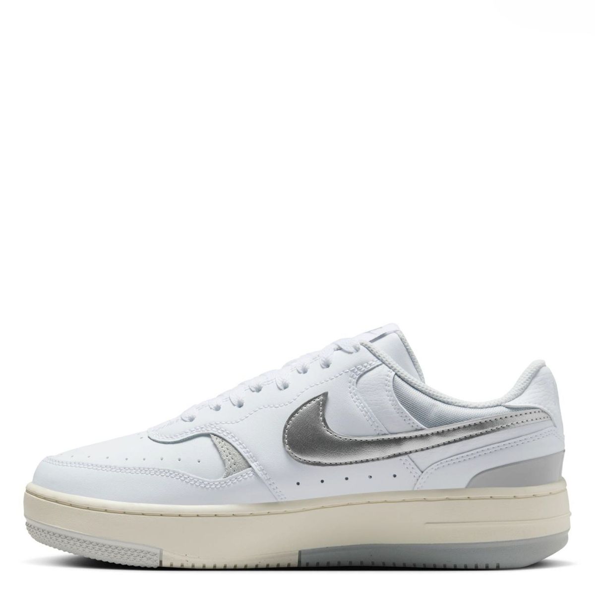 NIKE - Gamma Force Zapatilla Urbana Mujer Cuero Blanco Nike