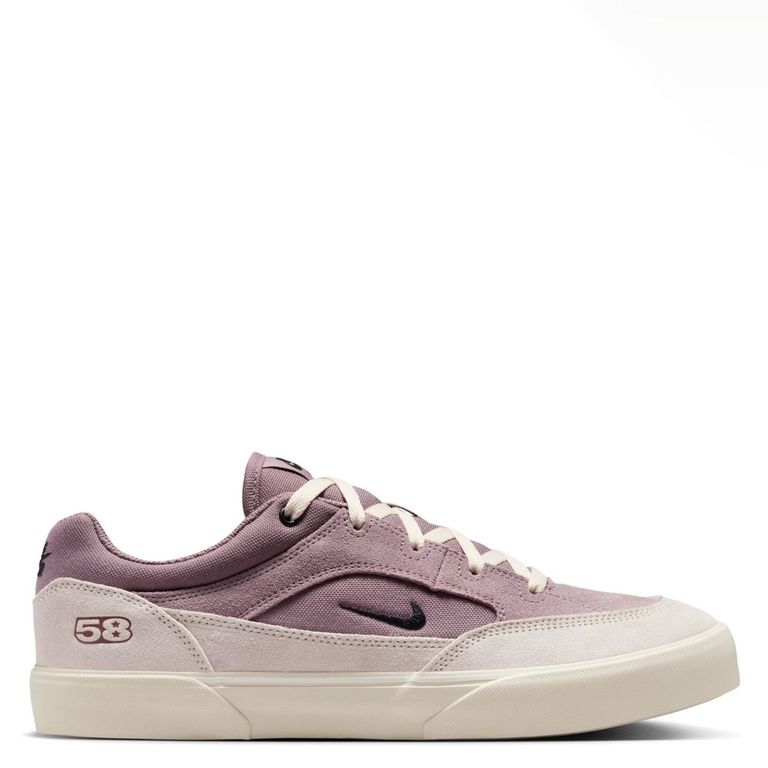 Malor Zapatilla Urbana Hombre Cuero Morado