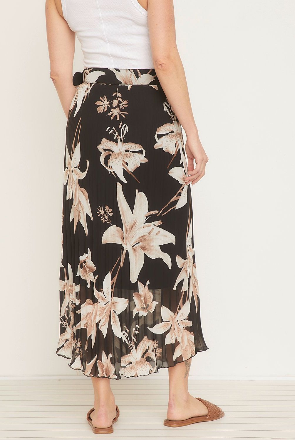 S COCCI - Falda Midi S.Cocci Mujer Diseño Liso