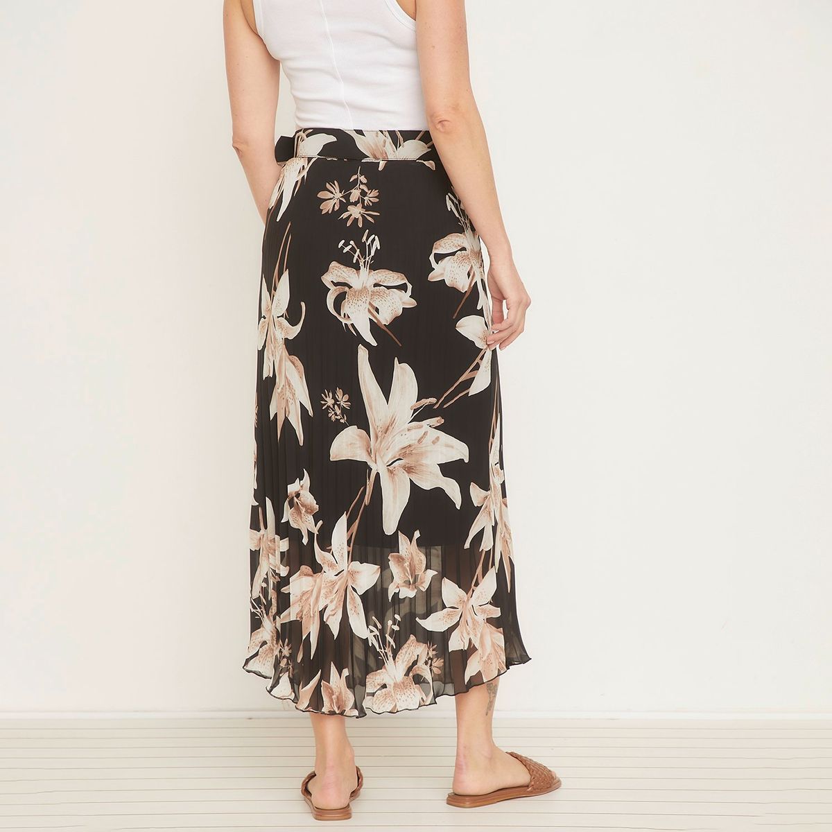 S COCCI - Falda Midi S.Cocci Mujer Diseño Liso