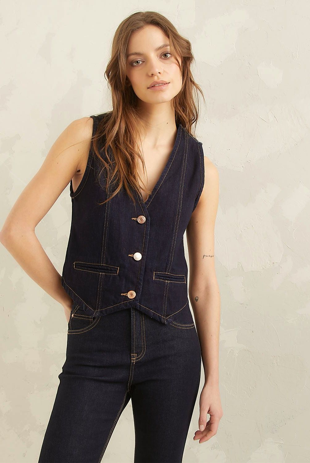 AMERICANINO - Chaqueta Vest Mujer Americanino