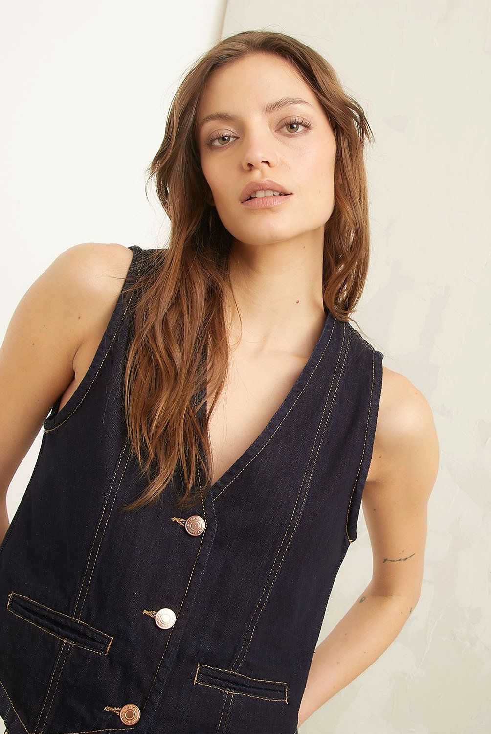 AMERICANINO - Chaqueta Vest Mujer Americanino