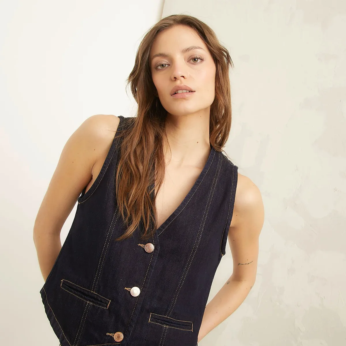 AMERICANINO - Chaqueta Vest Mujer Americanino