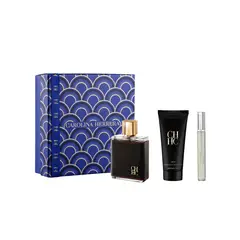 CAROLINA HERRERA - Set Perfume Hombre Ch Men Edt 100 Ml + After Shave Balm 100 Ml + Edt 10 Ml