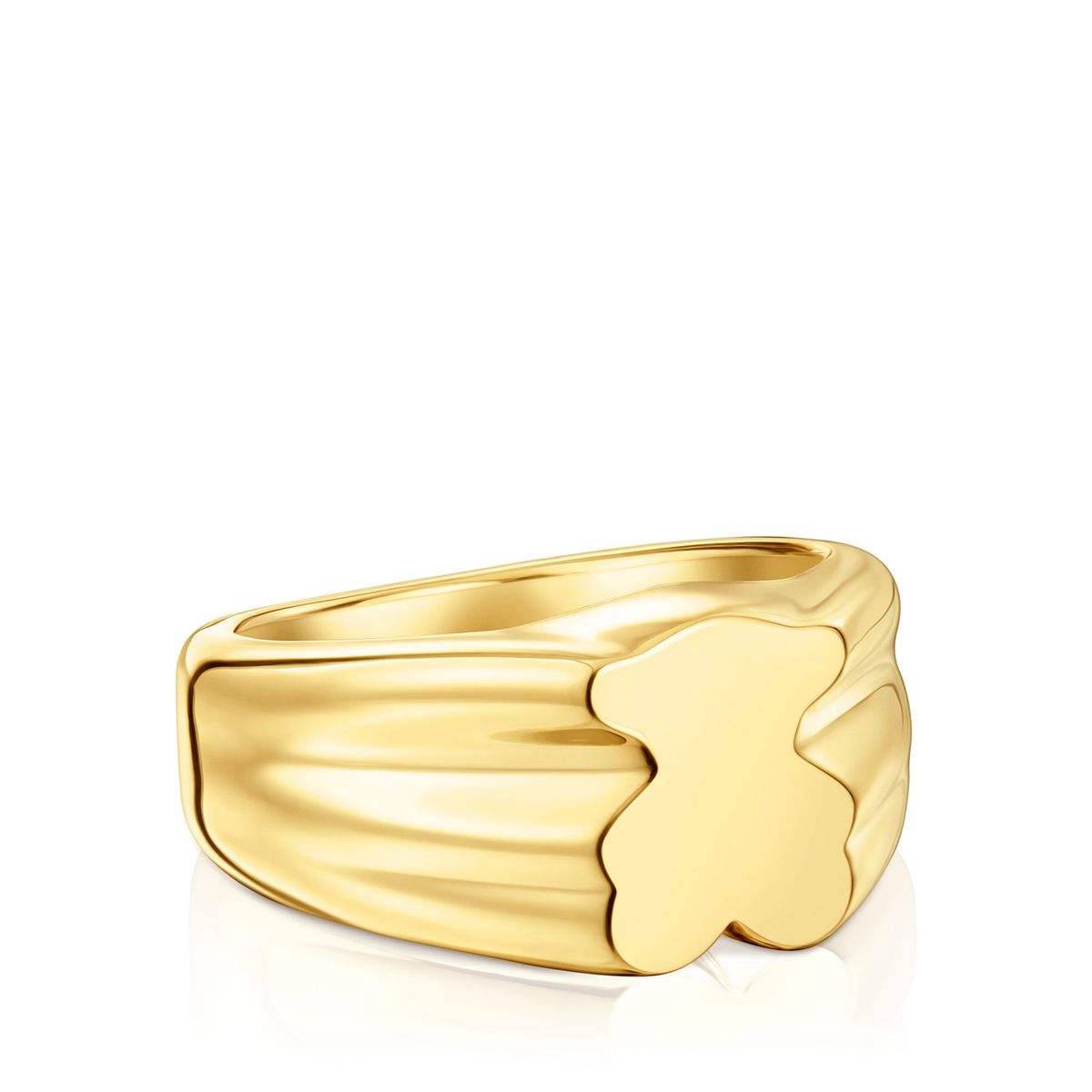 TOUS - Anillo Bañado en Oro Mujer Tous
