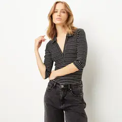 BASEMENT - Polera Algodón Mujer