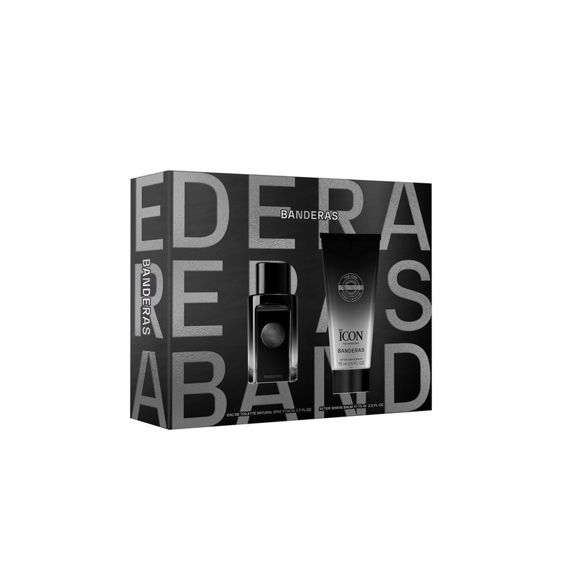 ANTONIO BANDERAS - Set Perfume Hombre Regalo Banderas The Icon Edp 50Ml + After Shave 75Ml Antonio Banderas