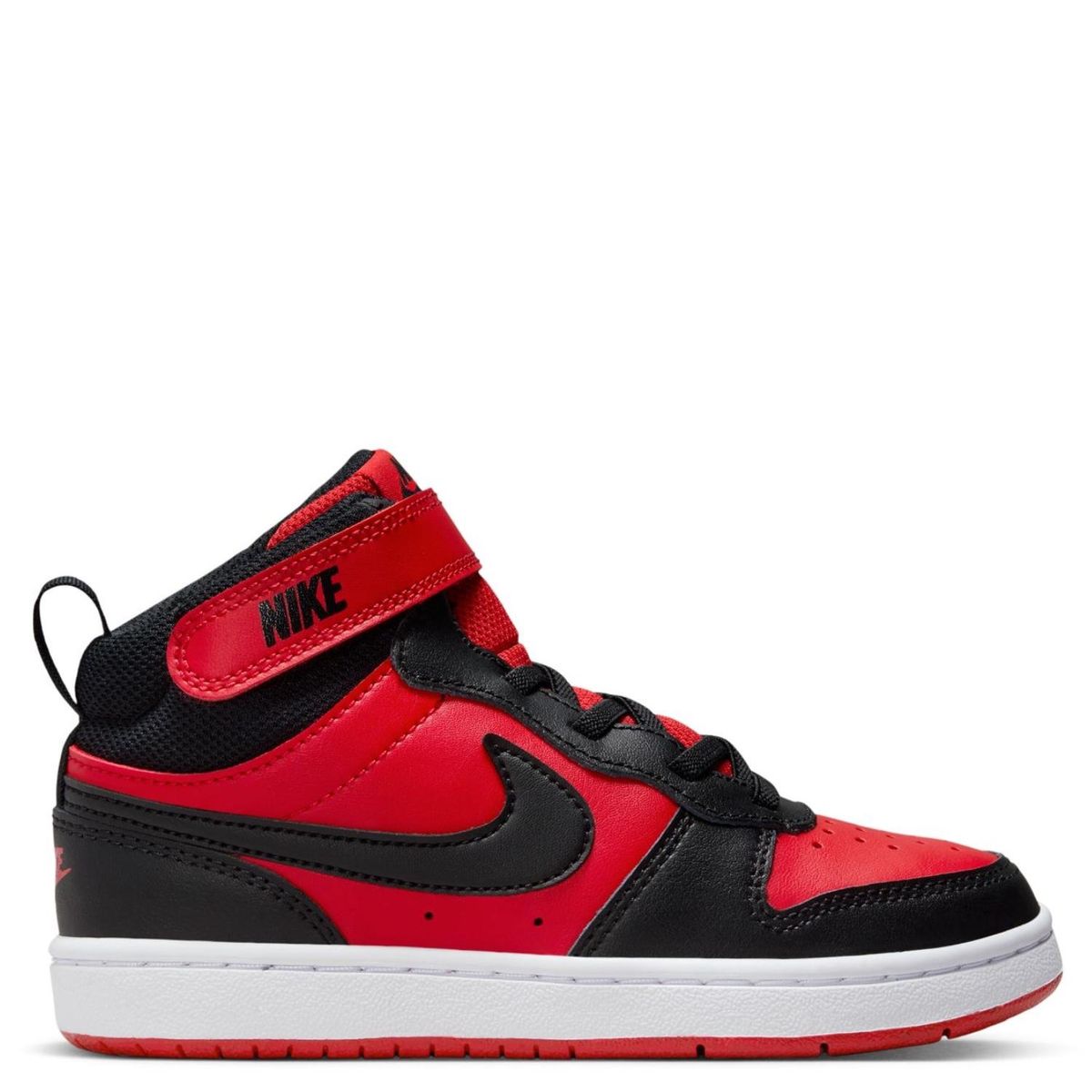 NIKE - Court Borough Mid Zapatilla Urbana Niño Rojo (27 a 34) Nike