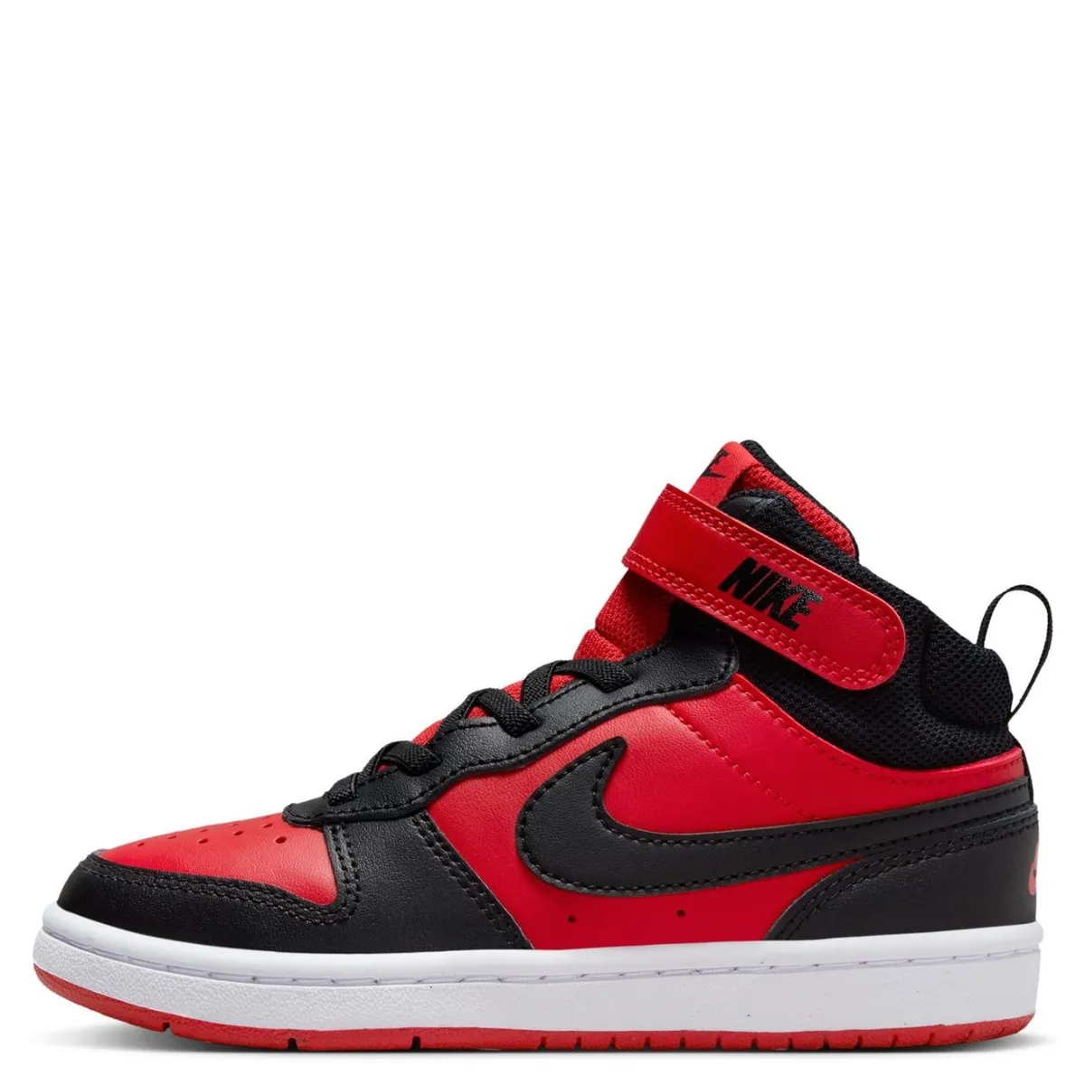 NIKE - Court Borough Mid Zapatilla Urbana Niño Rojo (27 a 34) Nike