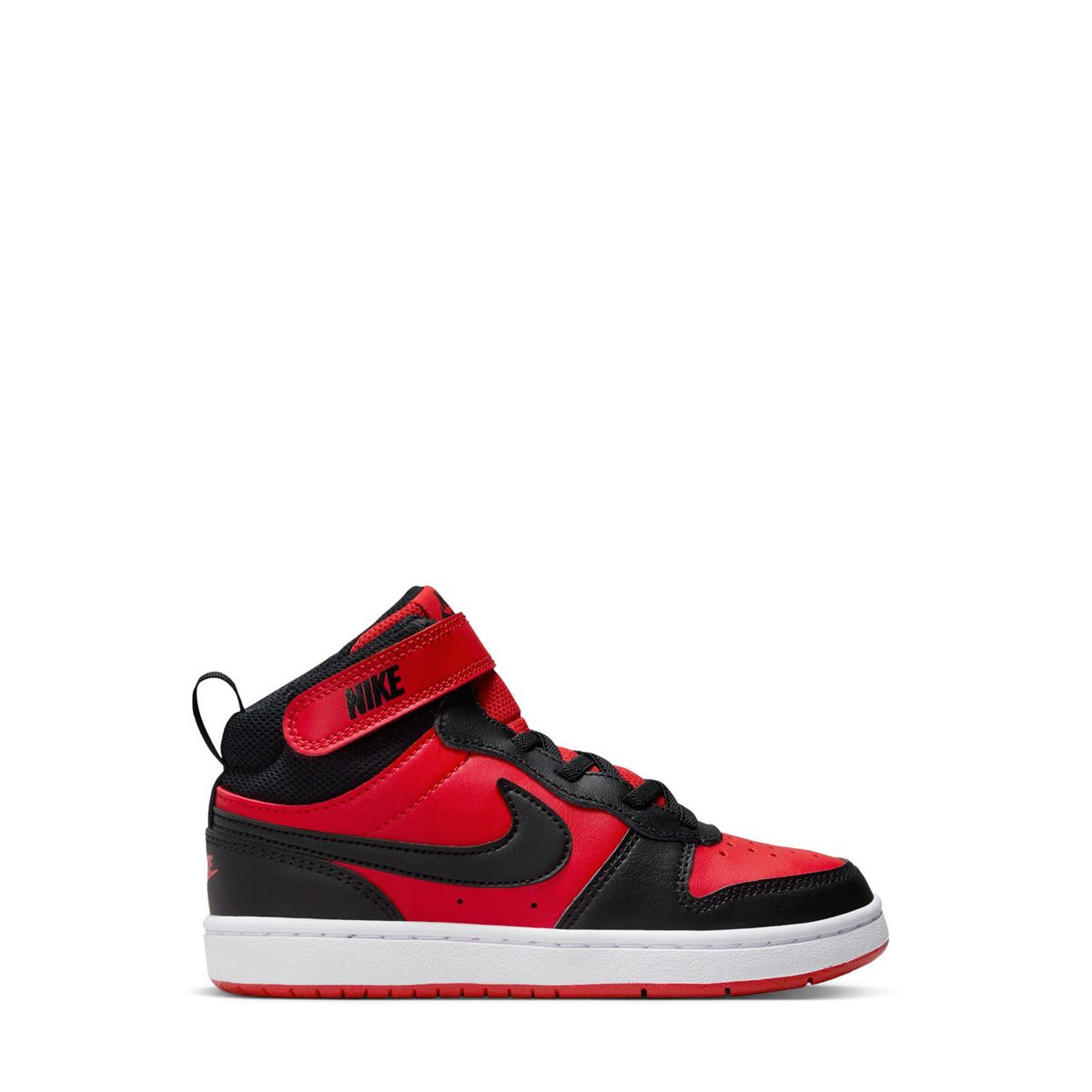 NIKE - Court Borough Mid Zapatilla Urbana Niño Rojo (27 a 34) Nike