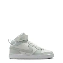 NIKE - Court Borough Mid 2 Zapatilla Urbana Niño Blanco (34.5 a 37.5)