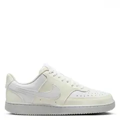 NIKE - Court Vision Lo Zapatilla Urbana Mujer Blanco