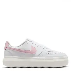 NIKE - Court Vision Alta Xs Zapatilla Urbana Mujer Cuero Blanco
