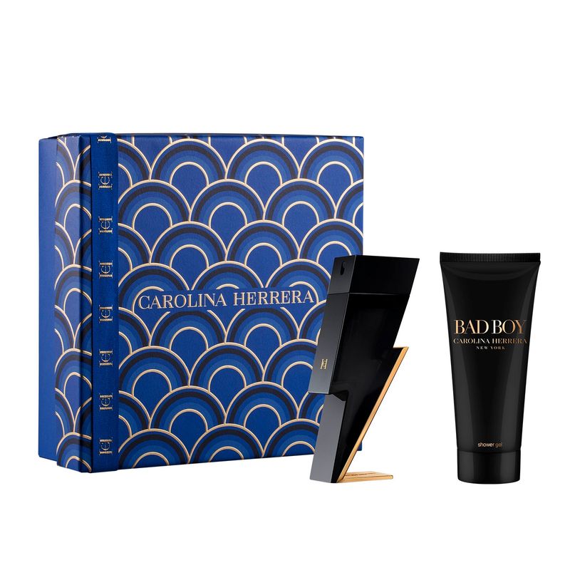 CAROLINA HERRERA - Set Perfume Hombre Bad Boy Edt 50 Ml + Shower Gel 100 Ml Carolina Herrera