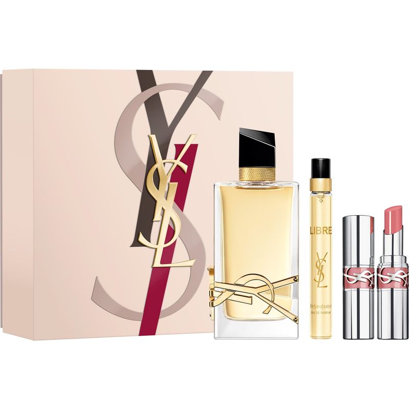 YVES SAINT LAURENT - Set Perfume Mujer Libre EDP 90ml + 10ml + Loveshine 44