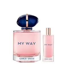 GIORGIO ARMANI - Set Perfume Mujer My Way Eau de Parfum 90ml + 15ml