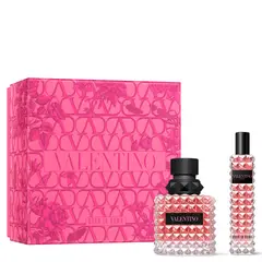 VALENTINO - Set Perfume Mujer Born in Roma EDP 50ml + 15ml