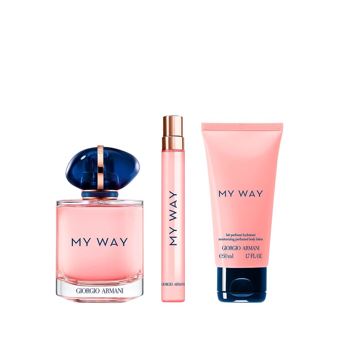 GIORGIO ARMANI - Set Perfume Mujer My Way Eau de Parfum 90ml + 10ml+ Loción Corporal 50ml Giorgio Armani