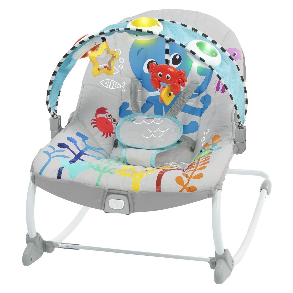 BABY EINSTEIN - Silla Nido Rocker Kick To It Octopus Baby Einstein