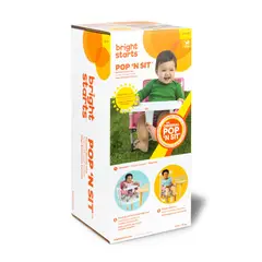 BRIGHT STARTS - Silla Tipo Booster Pop N Sit Rosado