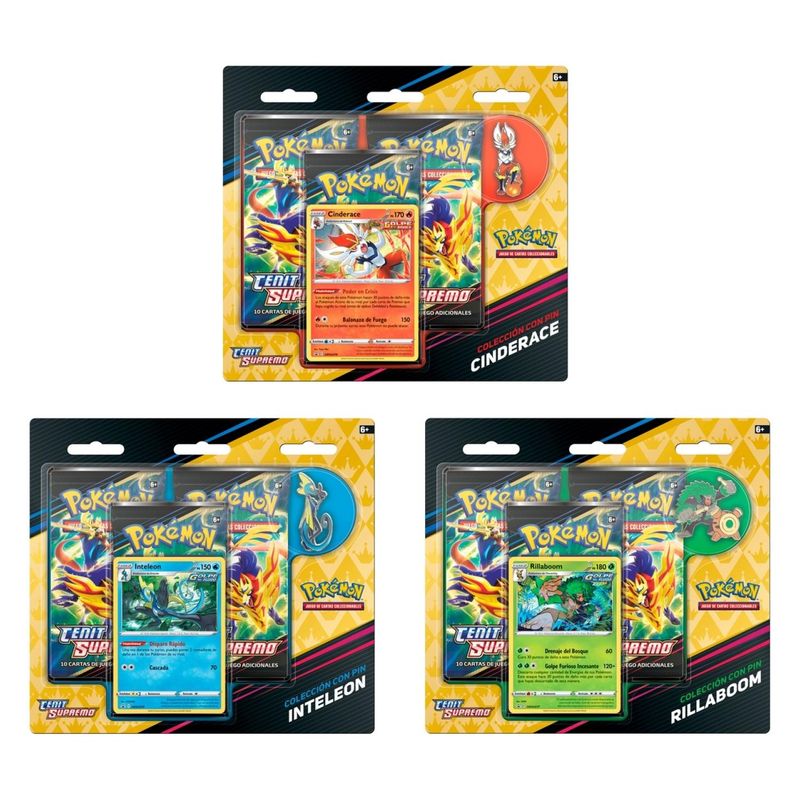 POKEMON - Tcg Cartas Pokemon Crown Zenith Pin Collection Español