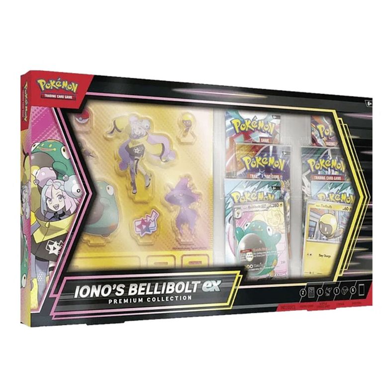 Tcg Cartas Ionos Bellibolt Ex Premium Collection Español