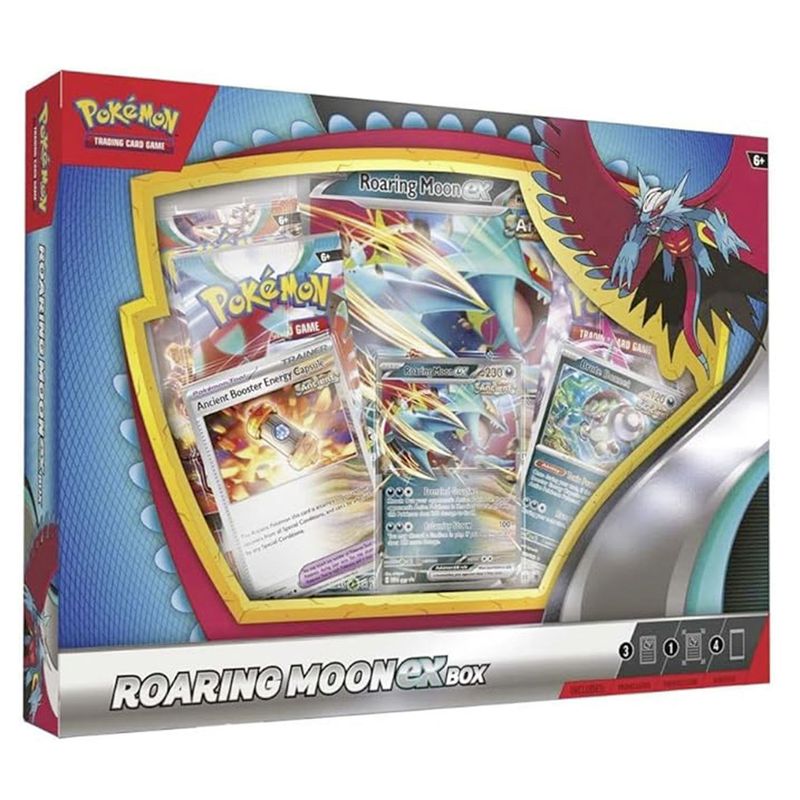 POKEMON - Tcg Cartas Pokemon Roaring Moon/Iron Valiant Ex Battle Deck English