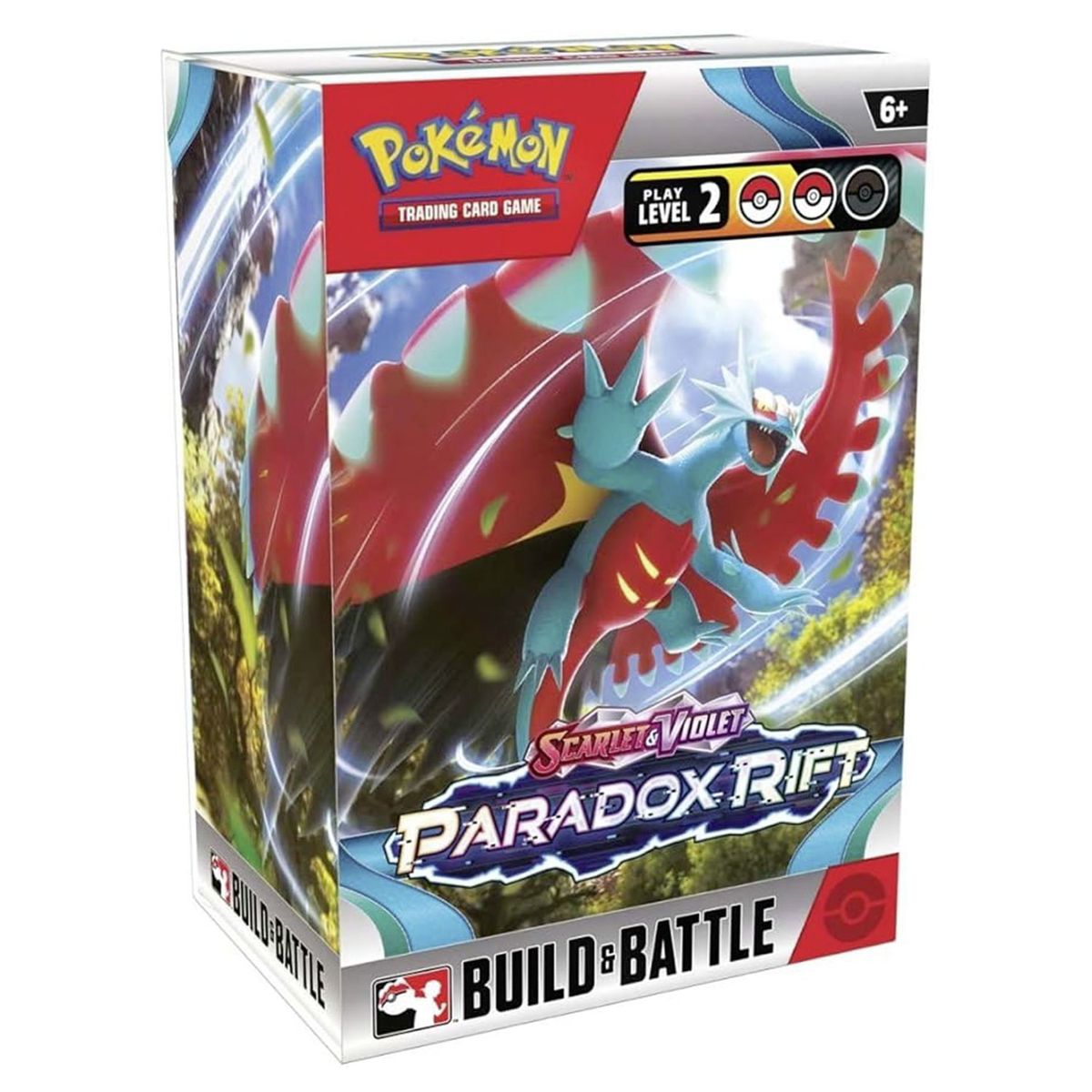 POKEMON - Tcg Cartas Pokemon Scarlet Violet Paradox Rift Build Battle Box