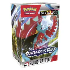 POKEMON - Tcg Cartas Scarlet Violet Paradox Rift Build Battle Box