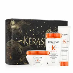 KERASTASE - Cofre Nutritivo Shampoo + Máscara + Texturizante Para Cabello Muy Seco Nutritive